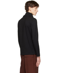 Sweat-shirt noir Jil Sander