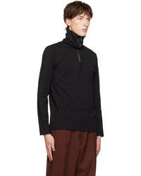 Sweat-shirt noir Jil Sander