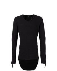 Sweat-shirt noir Cedric Jacquemyn