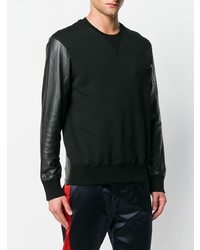 Sweat-shirt noir Alexander McQueen