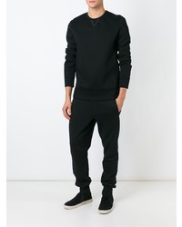 Sweat-shirt noir Helmut Lang