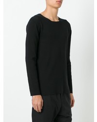 Sweat-shirt noir Ann Demeulemeester Grise