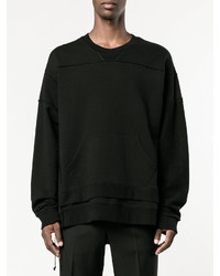 Sweat-shirt noir Maison Margiela