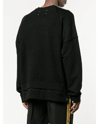 Sweat-shirt noir Maison Margiela