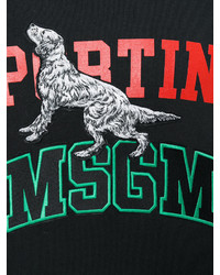 Sweat-shirt noir MSGM