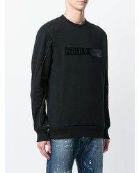 Sweat-shirt noir Philipp Plein