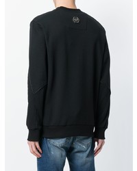 Sweat-shirt noir Philipp Plein