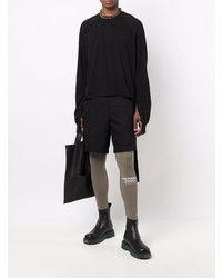 Sweat-shirt noir Rick Owens DRKSHDW