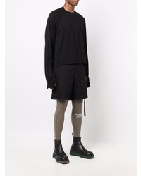 Sweat-shirt noir Rick Owens DRKSHDW