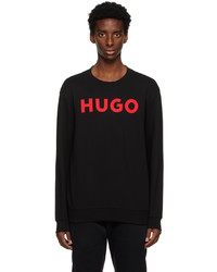 Sweat-shirt noir Hugo