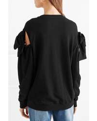 Sweat-shirt noir Sjyp