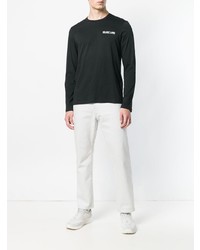 Sweat-shirt noir Helmut Lang