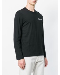 Sweat-shirt noir Helmut Lang