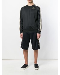 Sweat-shirt noir Kappa