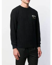 Sweat-shirt noir Moschino