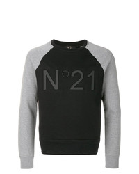 Sweat-shirt noir N°21