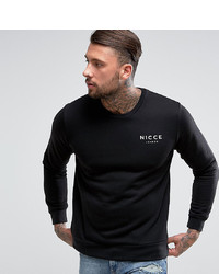 Sweat-shirt noir Nicce London
