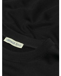 Sweat-shirt noir Versace Jeans