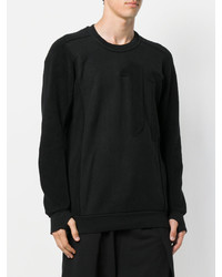 Sweat-shirt noir 11 By Boris Bidjan Saberi