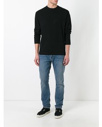 Sweat-shirt noir T by Alexander Wang