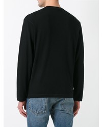 Sweat-shirt noir T by Alexander Wang