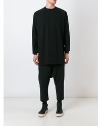 Sweat-shirt noir Rick Owens DRKSHDW