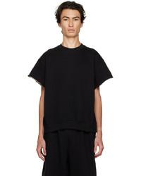 Sweat-shirt noir Recto