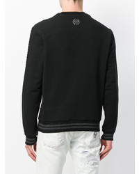 Sweat-shirt noir Philipp Plein