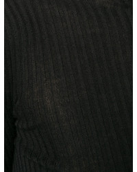 Sweat-shirt noir Jil Sander
