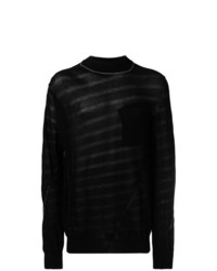 Sweat-shirt noir Sacai