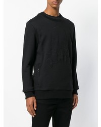 Sweat-shirt noir Philipp Plein