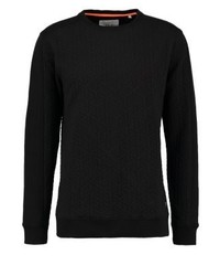 Sweat-shirt noir Solid