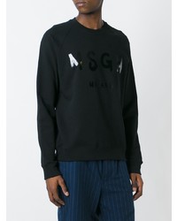 Sweat-shirt noir MSGM