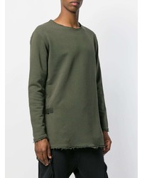 Sweat-shirt olive Overcome