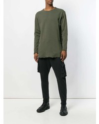 Sweat-shirt olive Overcome