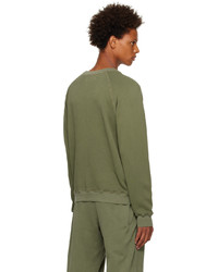 Sweat-shirt olive Les Tien