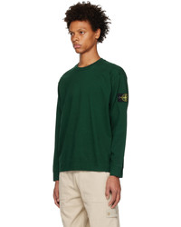 Sweat-shirt olive Stone Island