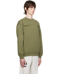 Sweat-shirt olive AAPE BY A BATHING APE