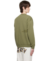 Sweat-shirt olive AAPE BY A BATHING APE