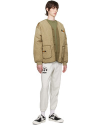 Sweat-shirt olive AAPE BY A BATHING APE