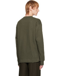 Sweat-shirt olive Mhl By Margaret Howell