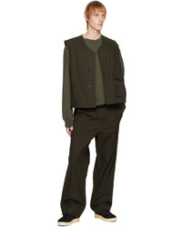 Sweat-shirt olive Mhl By Margaret Howell