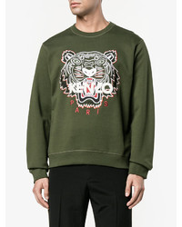 Sweat-shirt olive Kenzo