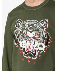 Sweat-shirt olive Kenzo