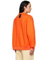 Sweat-shirt orange Wooyoungmi