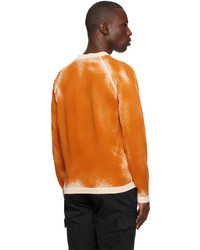 Sweat-shirt orange Stone Island