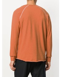 Sweat-shirt orange YMC