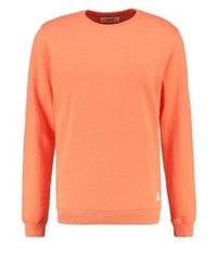 Sweat-shirt orange Solid