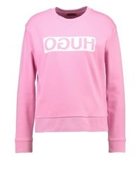 Sweat-shirt rose Hugo Boss