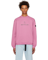 Sweat-shirt rose Moncler